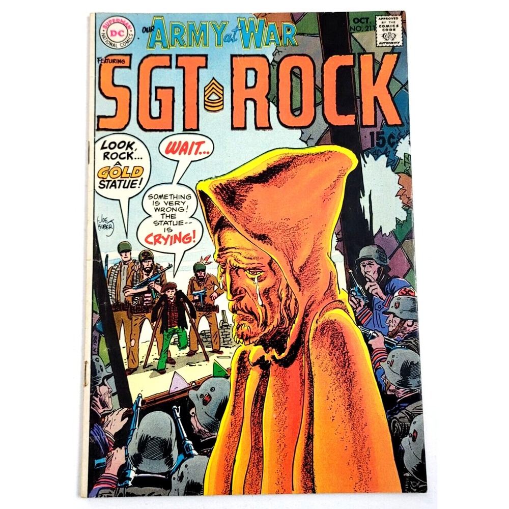 OUR ARMY AT WAR #211‎  (1969) / VF / SGT. ROCK